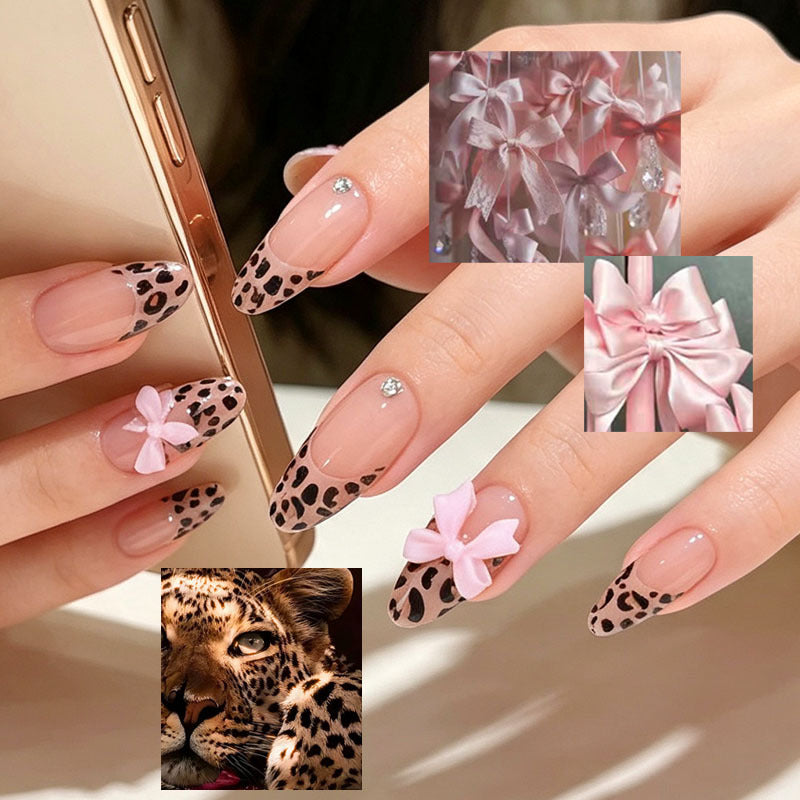 Stylish Animal Print Press-On Nail Tips Stornfield