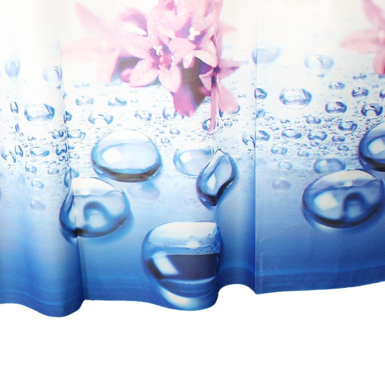 Floral Water-Resistant Shower Curtain Stornfield