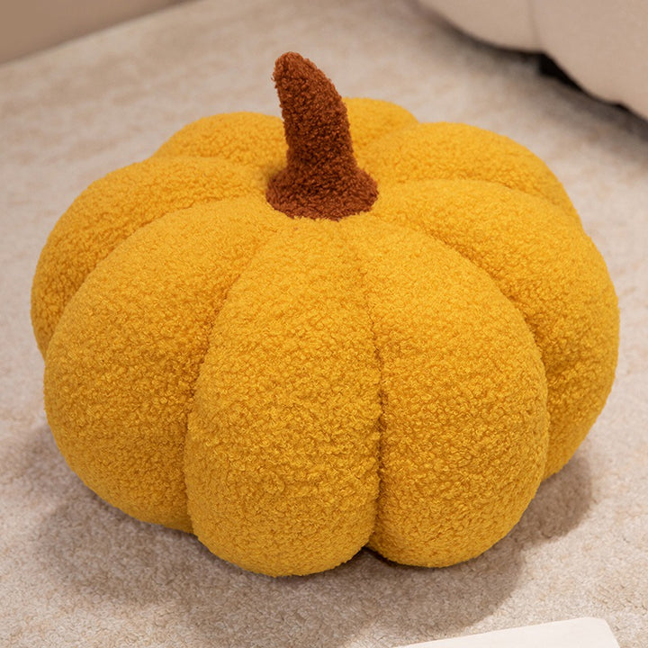 Plush cushion in pumpkin design Stornfield