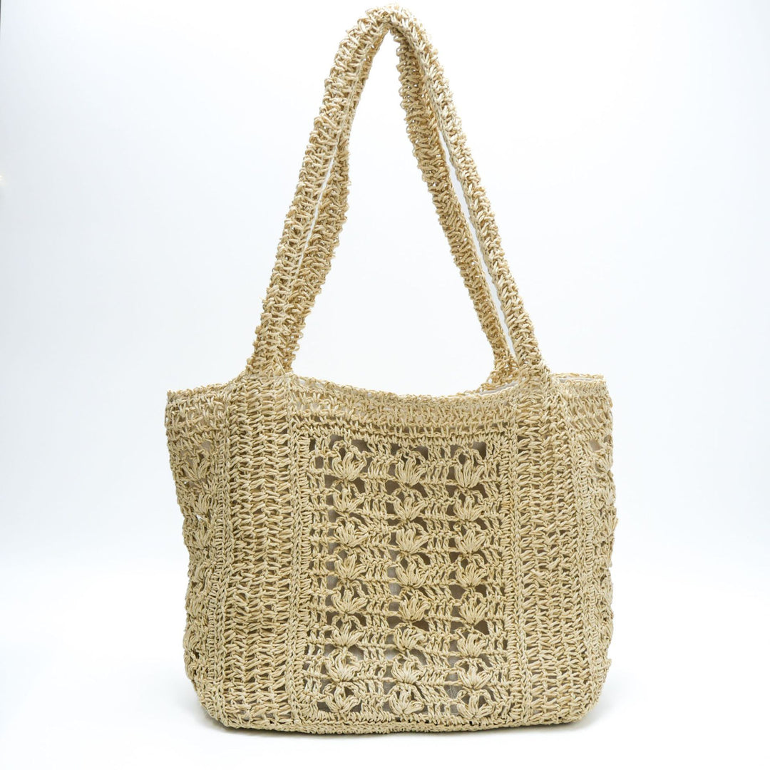 Boho Style Handbag Made of Braided Natural Material Stornfield
