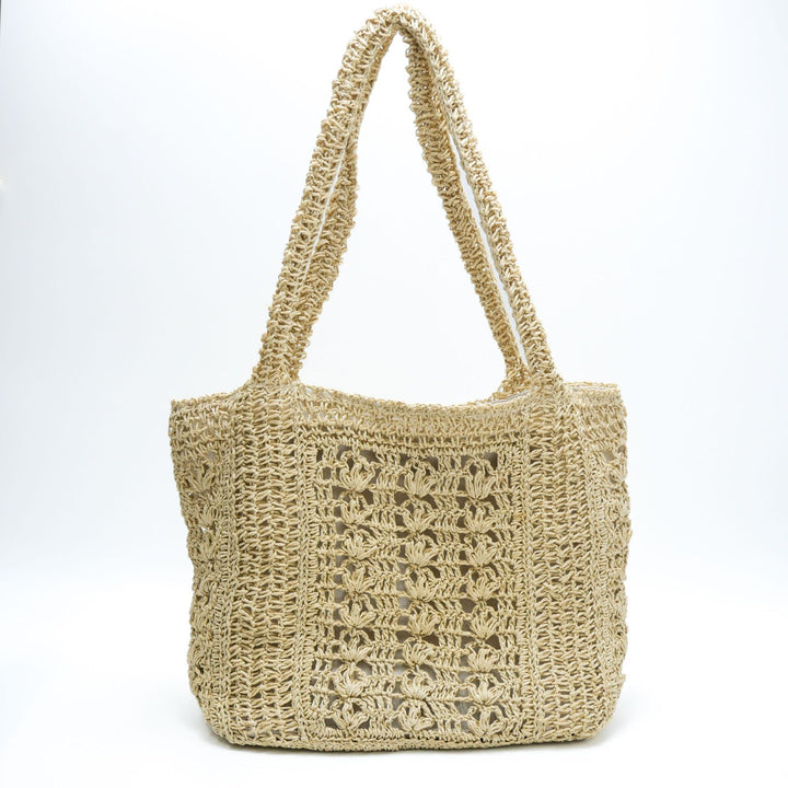 Boho Style Handbag Made of Braided Natural Material Stornfield