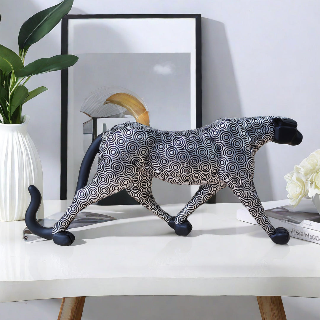 Artistic Decorative Wildcat Sculpture Stornfield
