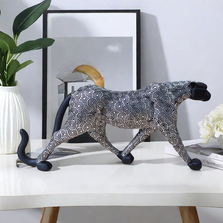 Artistic Decorative Wildcat Sculpture Stornfield