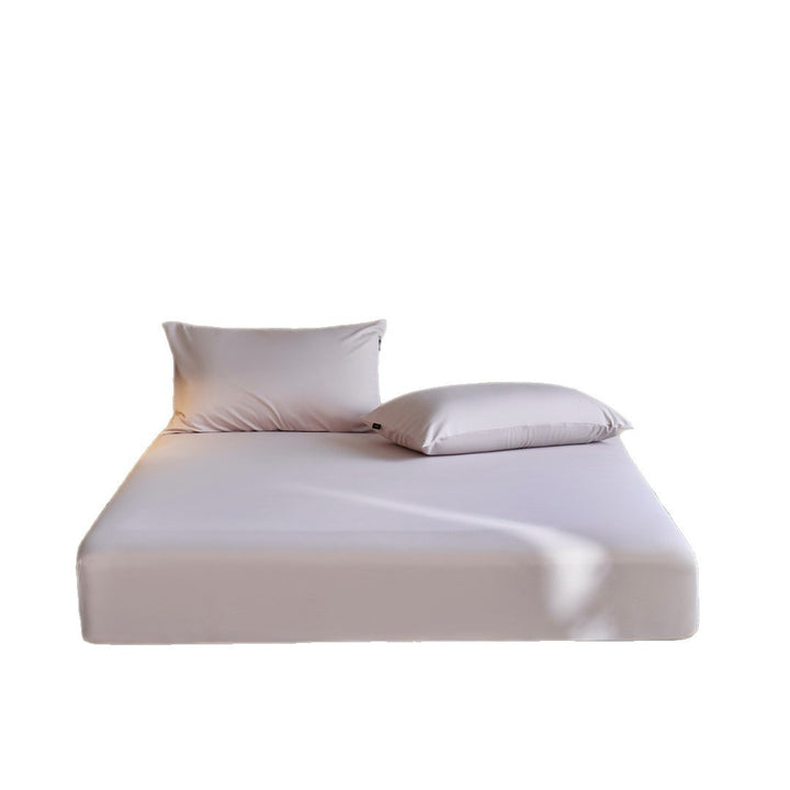 Round Deep-Pocket Stretch Jersey Fitted Sheet with Elastic Skirt