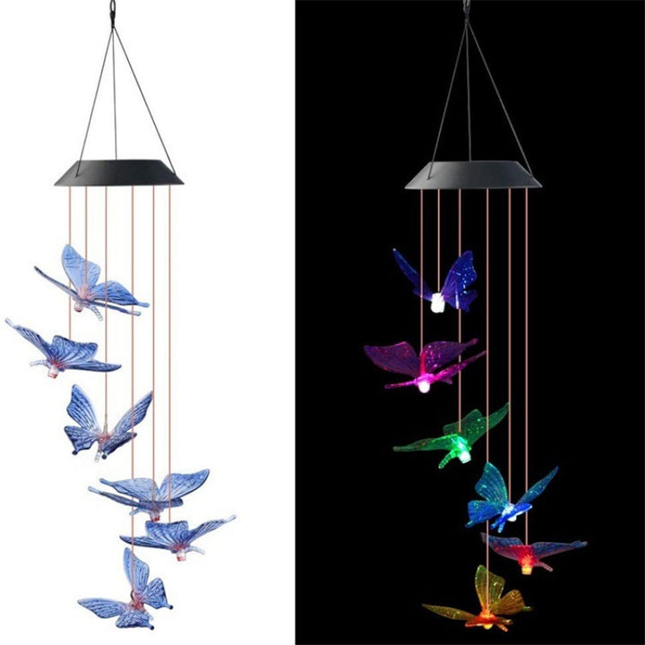 Decorative Flamingo Hanging Mobile Wind Chime Garden Ornament Stornfield