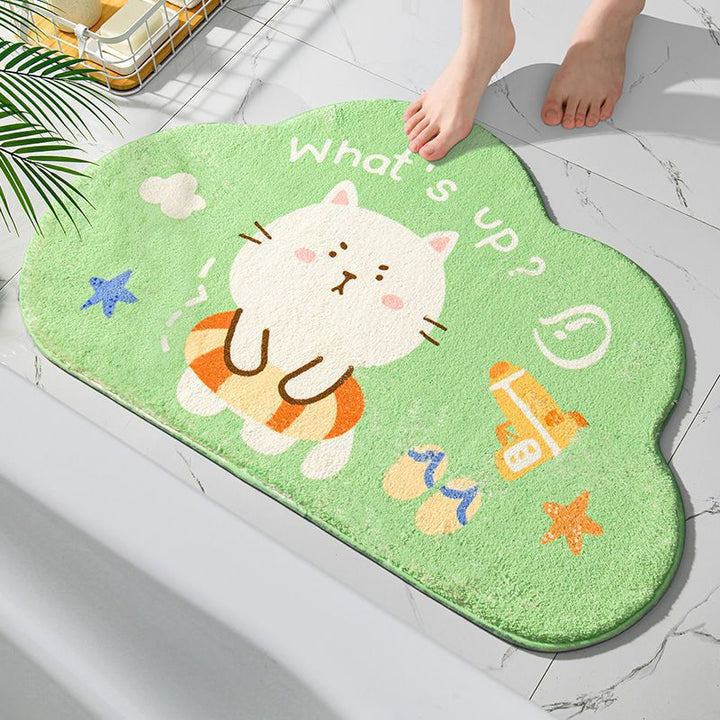 Cute Cartoon Duck Bath Mat
