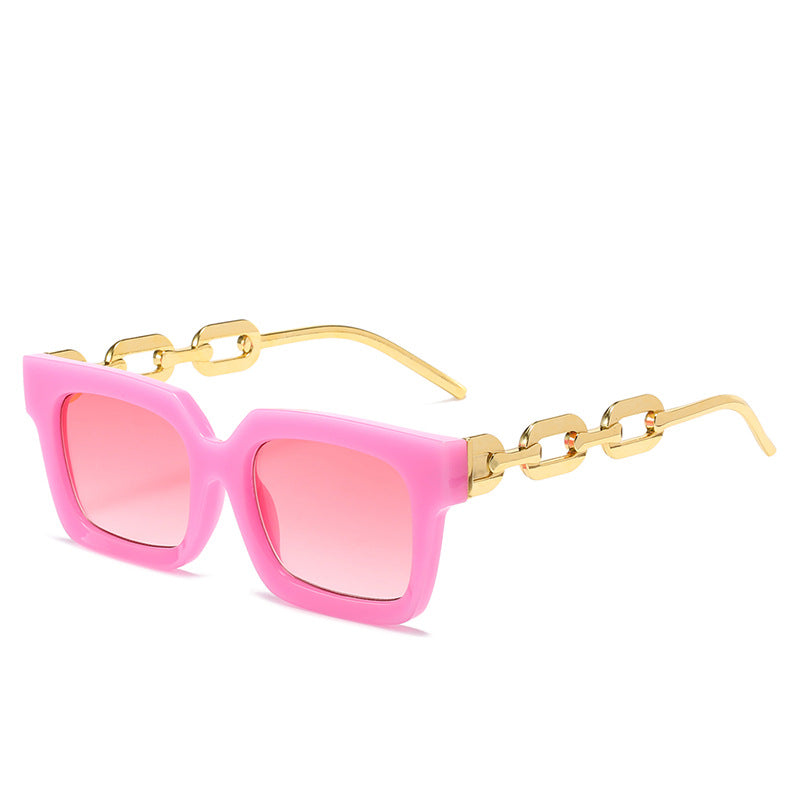 Women's fashionable sunglasses with unique chain element Stornfield