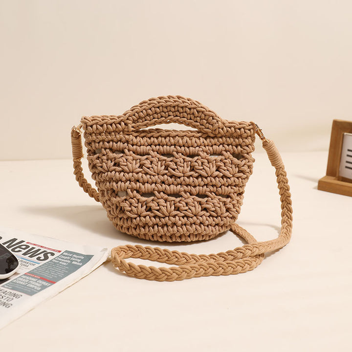 Handcrafted macrame shoulder bag with unique design Stornfield