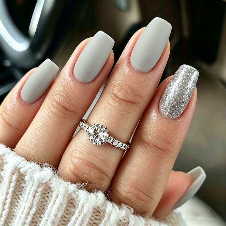 Glamorous Artificial Nails Set Stornfield