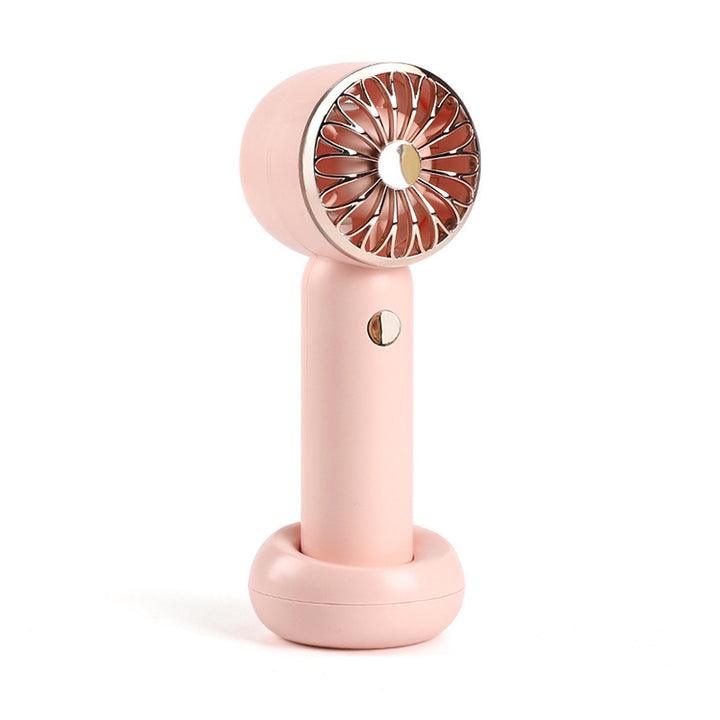 Ladies Portable Hand Fan with Powerful Battery and Stylish Design Stornfield