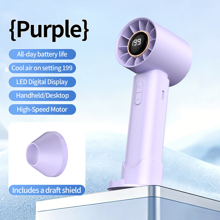 Unisex High-Performance Portable Handheld Fan Stornfield