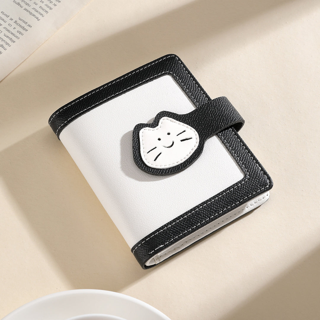 Cute Cat-Themed Cardholder