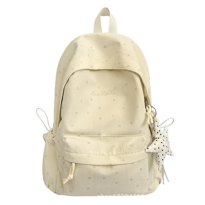 Backpack with Unique Heart Applications and Practical Structure Stornfield