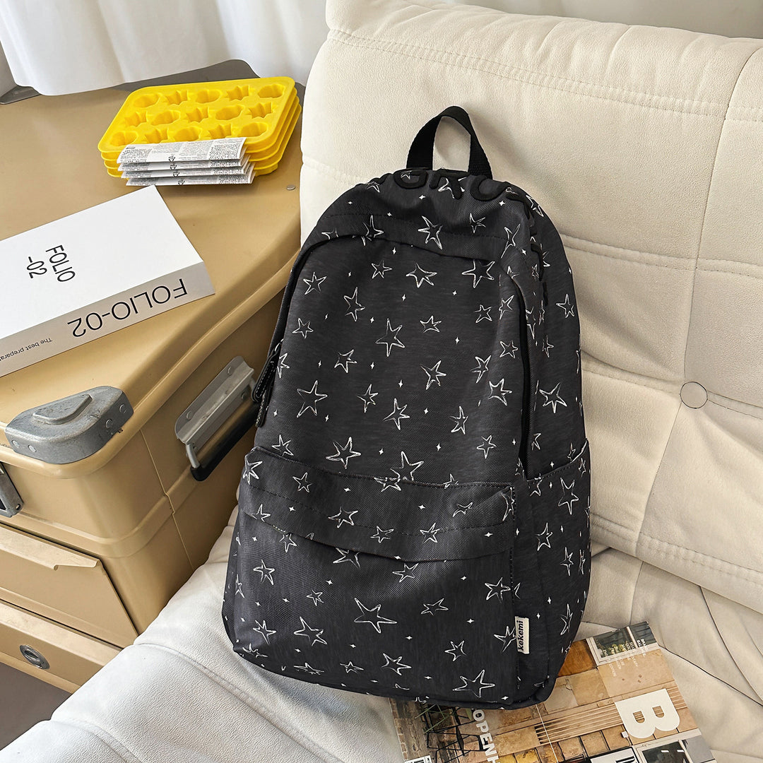 Star-Patterned Casual Backpack Stornfield 1791205253