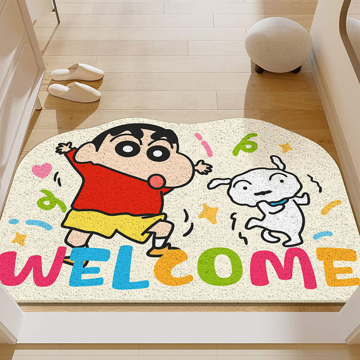 Cartoon Character Welcome Mat