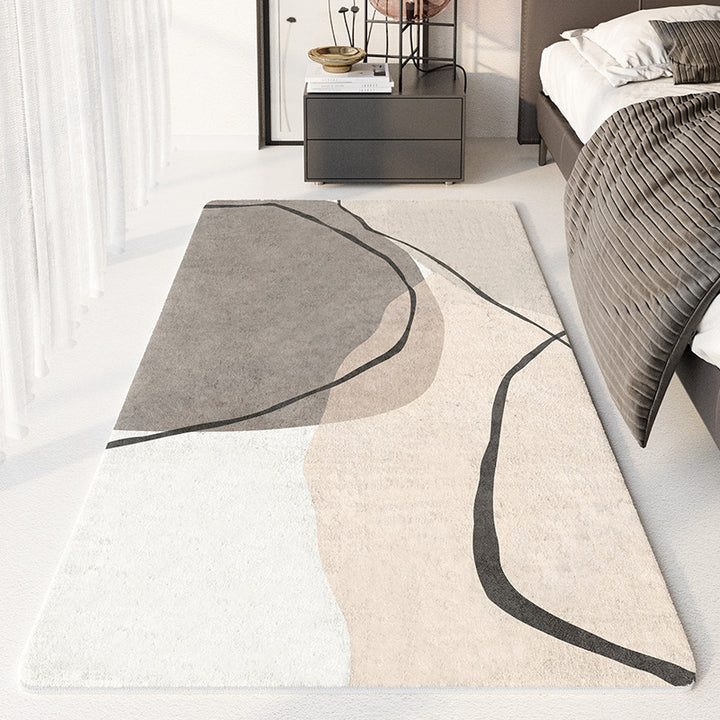 Modern Abstract Area Rug for Home Decor
