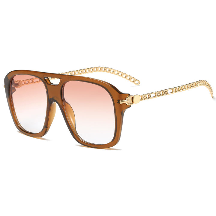 Ladies Luxurious Sunglasses with Unique Chain Frame Stornfield