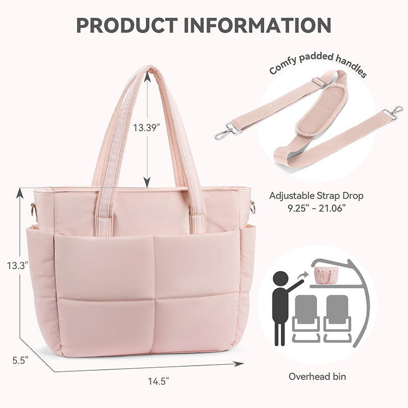 Multifunctional tote bag with organizer pockets Stornfield