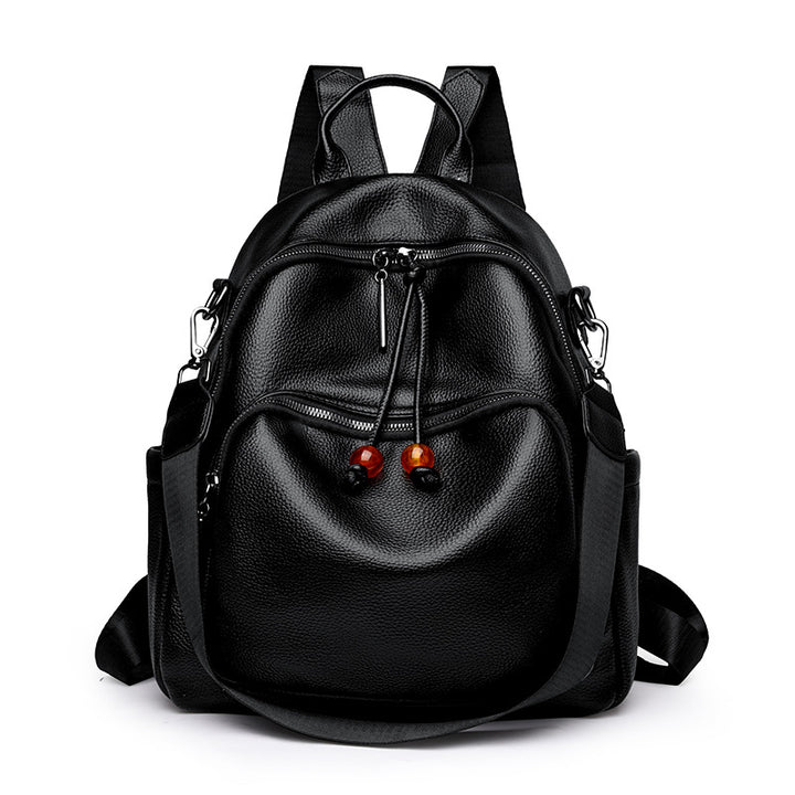 Premium Leather Travel Backpack Stornfield