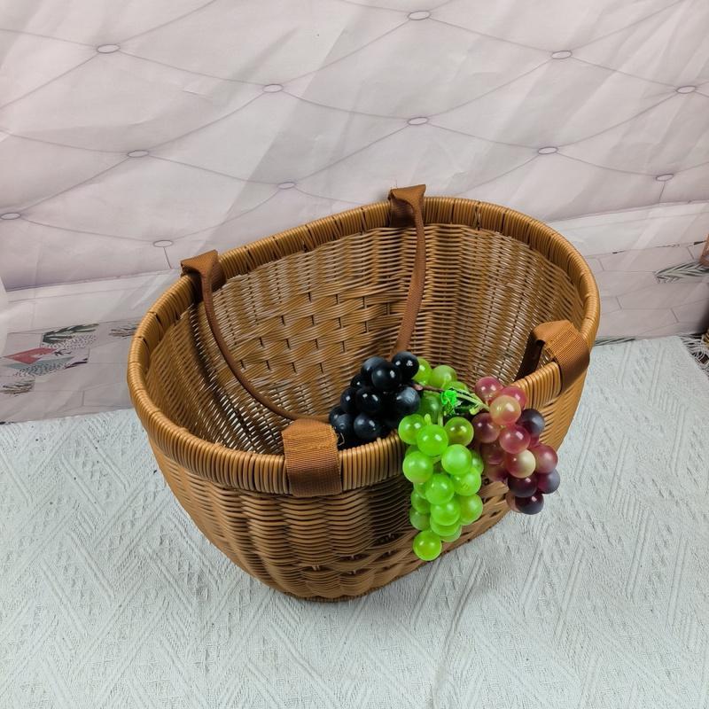 Stylish Woven Storage Basket with Comfortable Handles Stornfield