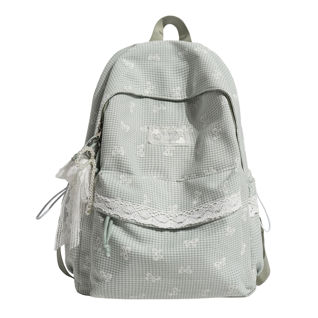 Sweet Floral-Embellished Backpack Stornfield