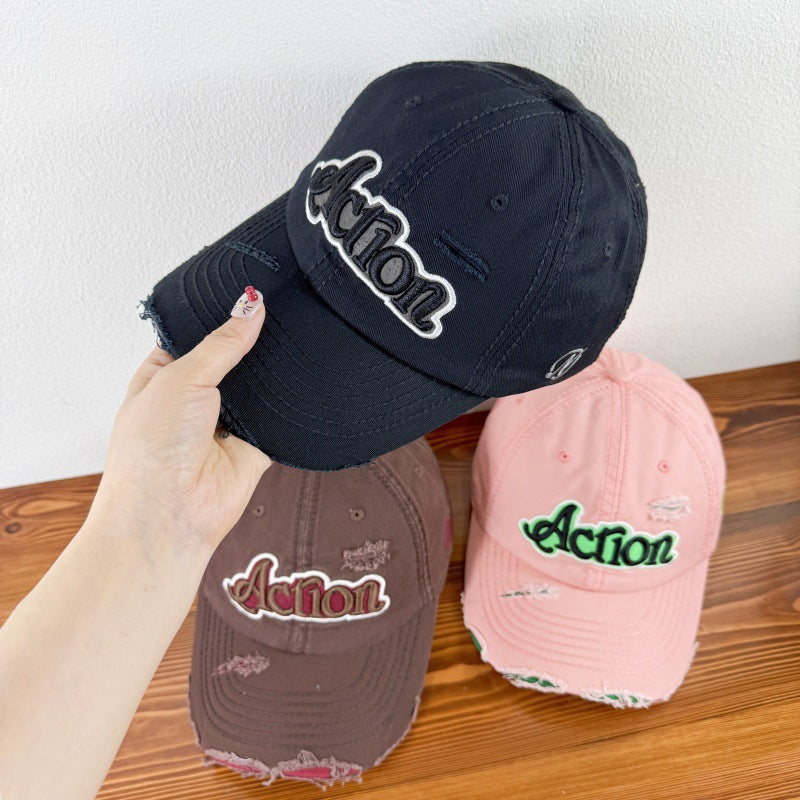 Men's Distressed Graphic Baseball Cap Stornfield 1784270841