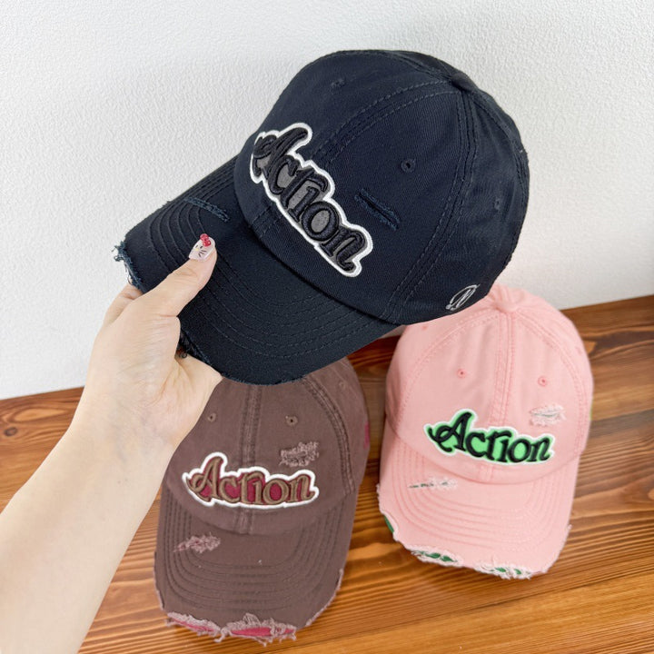 Men's Distressed Graphic Baseball Cap Stornfield 1784270841