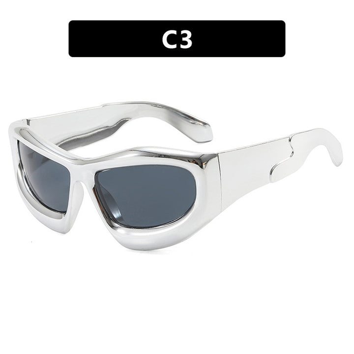 Women's Sporty Sunglasses with Futuristic Design Stornfield