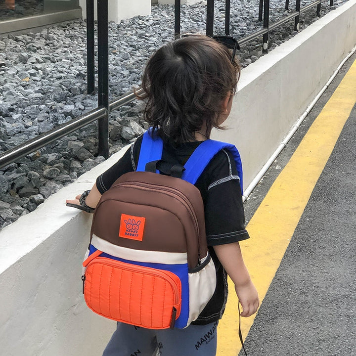 Color-Block Casual Backpack Stornfield