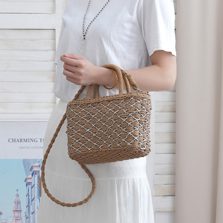 Stylish Rattan Handbag Stornfield