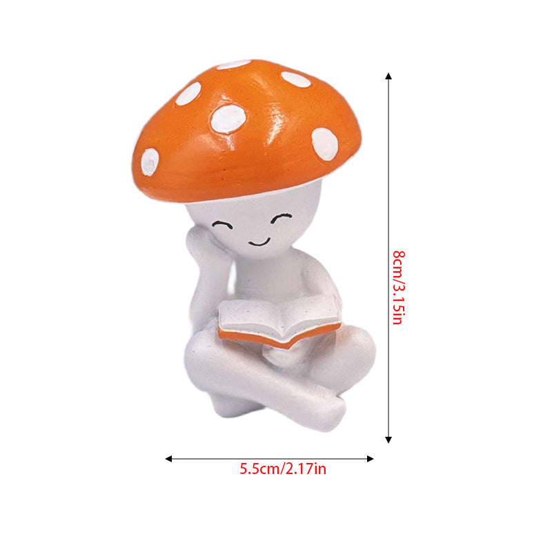 Decorative Mushroom Figure Stornfield