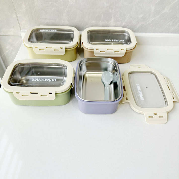 Versatile Food Storage Container with Spoon