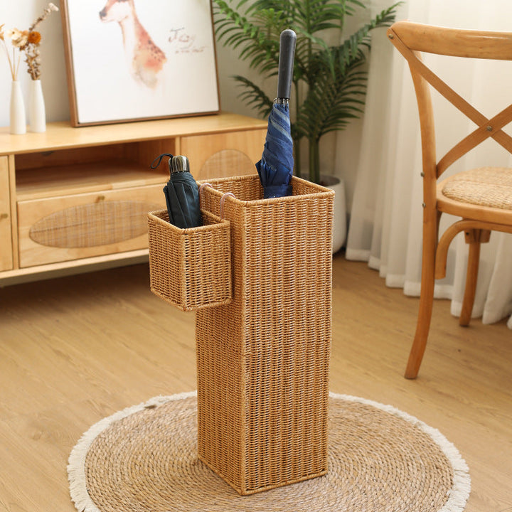 Rectangular Wicker Waste Bin Stornfield
