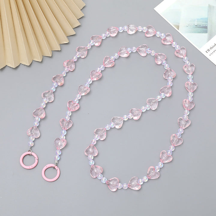 Heart-Shaped Beaded Eyewear Chain Stornfield 1790134470
