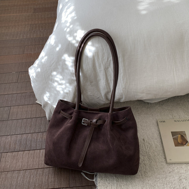 Soft Suede Tote Bag