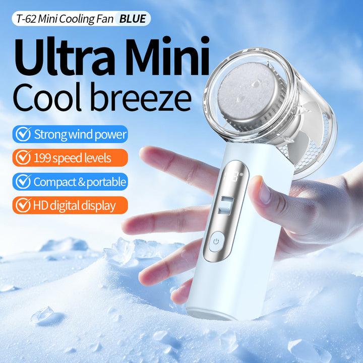 Women's Portable Mini Wind Cooler with HD Display Stornfield