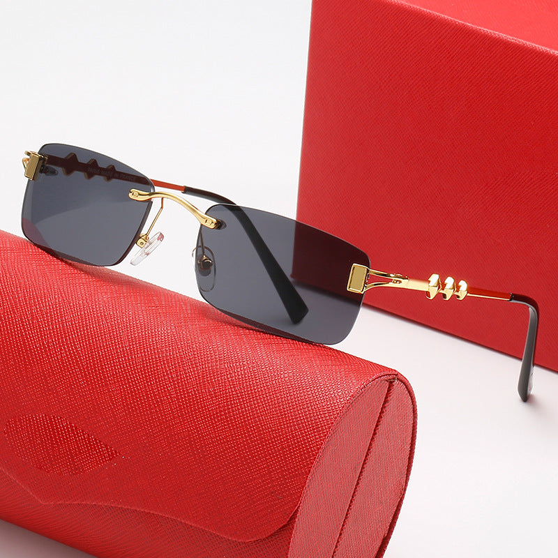 Women’s stylish retro sunglasses with luxurious metal frame and polarized lenses Stornfield