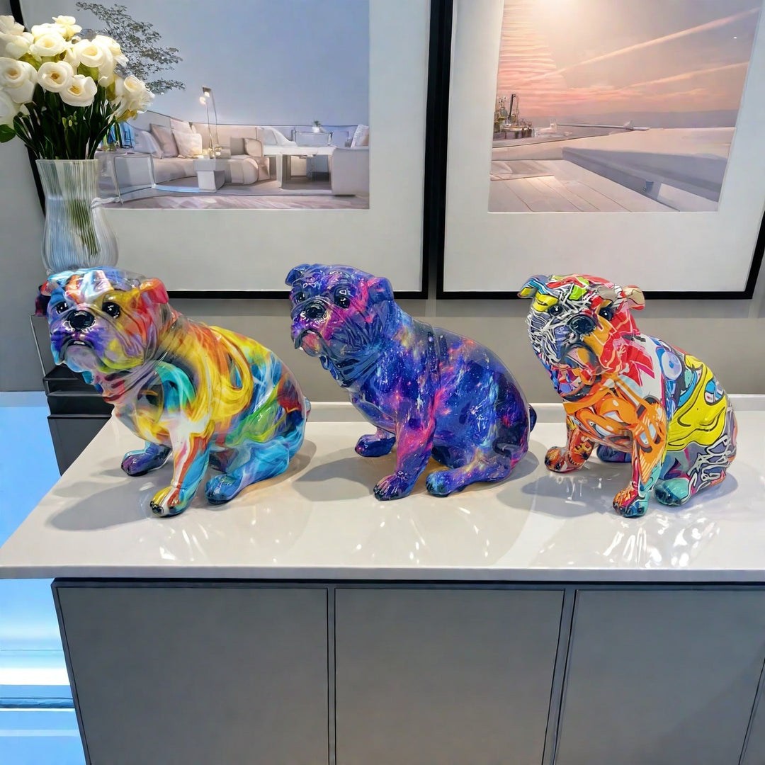 Artistic Bulldog Figurine Stornfield