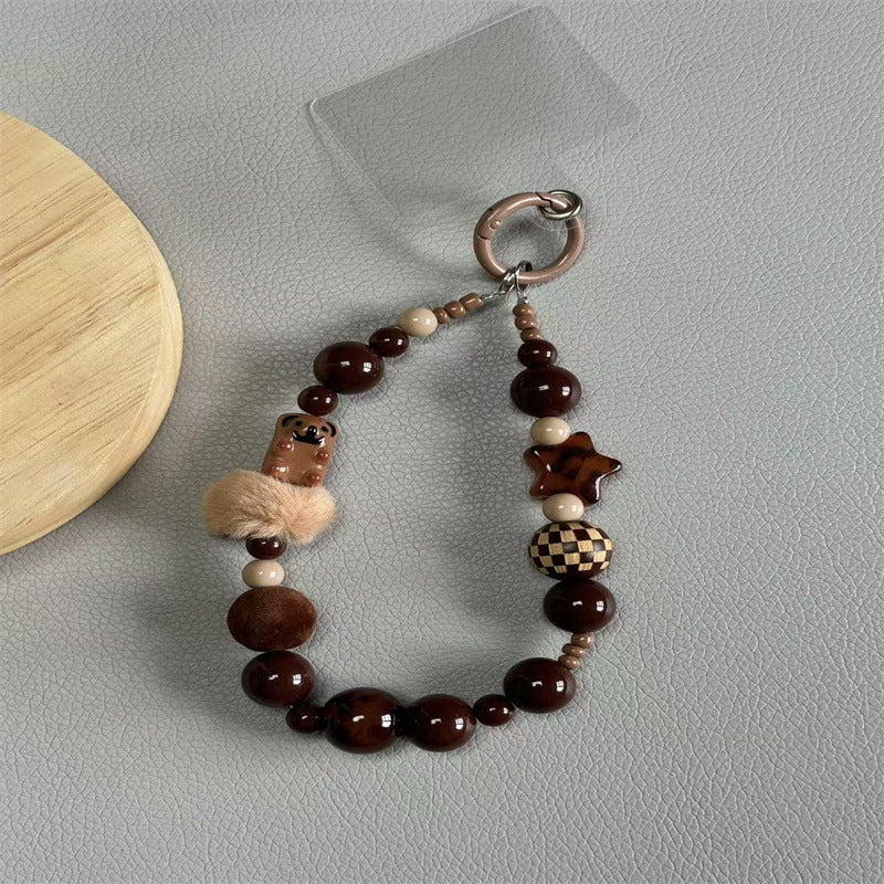 Decorative Beaded Keychain Holder Stornfield