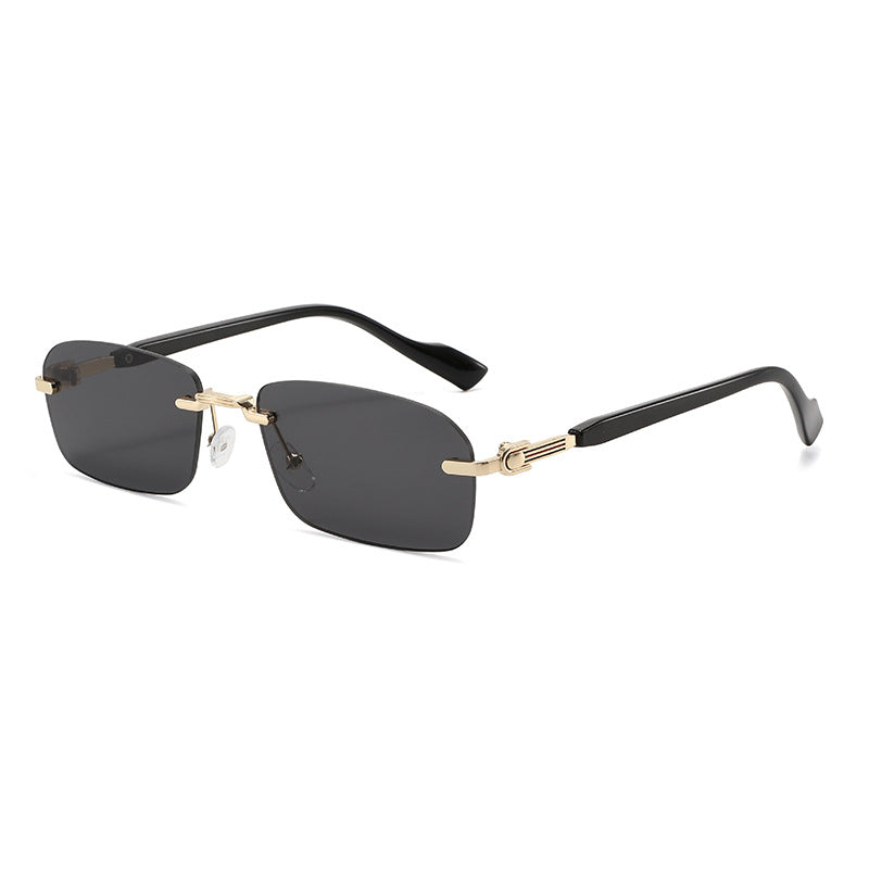 Men's Sleek Geometric Frame Sunglasses Stornfield