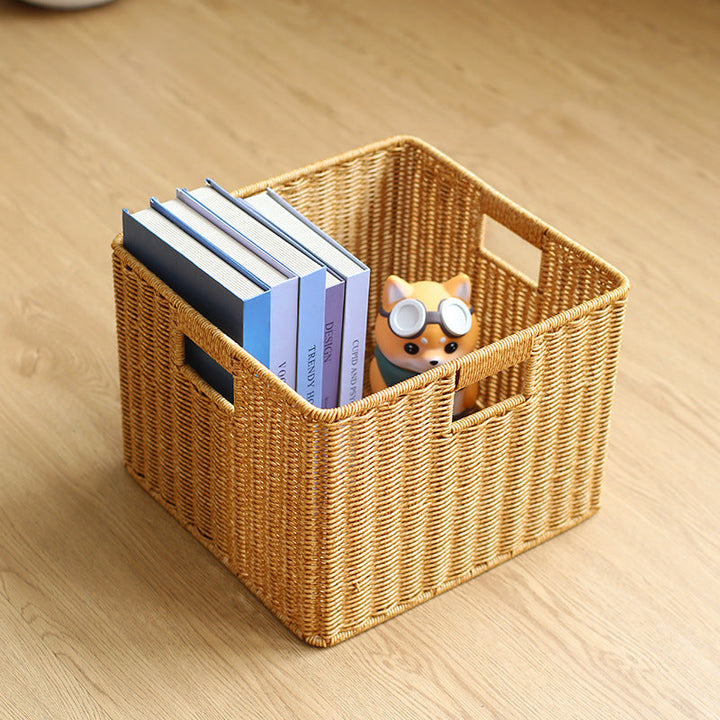 Handcrafted Wicker Storage Tray Stornfield