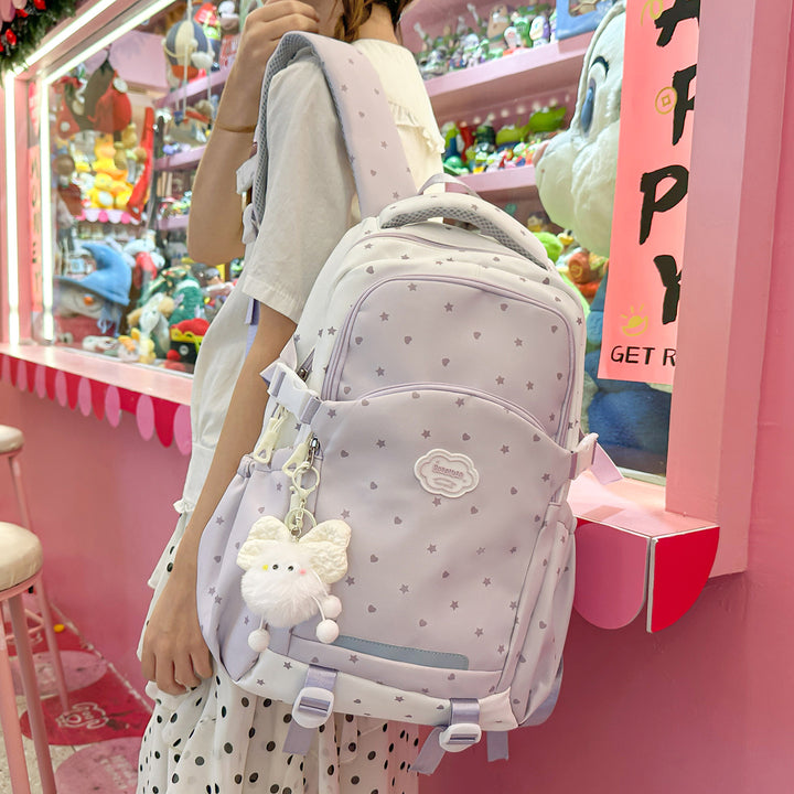 Star-Embellished Ergonomic Backpack Stornfield