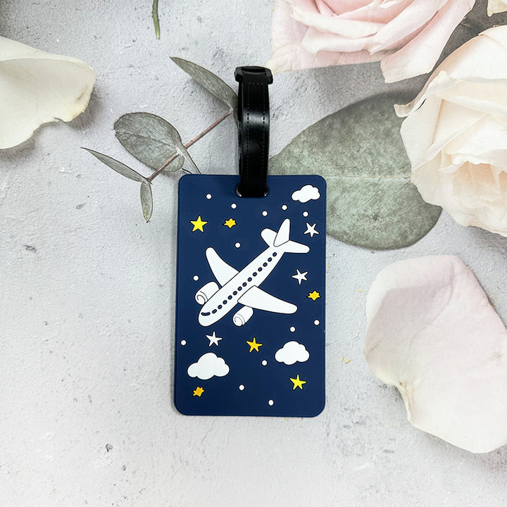 Airplane-Themed Luggage Tag Stornfield