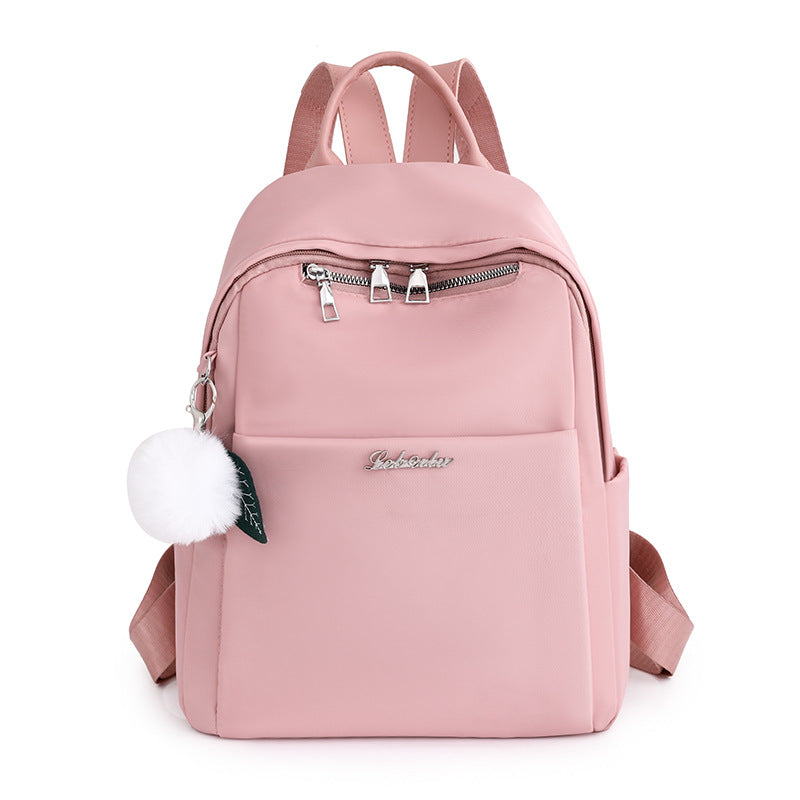 Trendy Backpack with Keychain