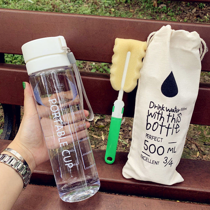 Women's portable water bottle with practical cleaning system Stornfield