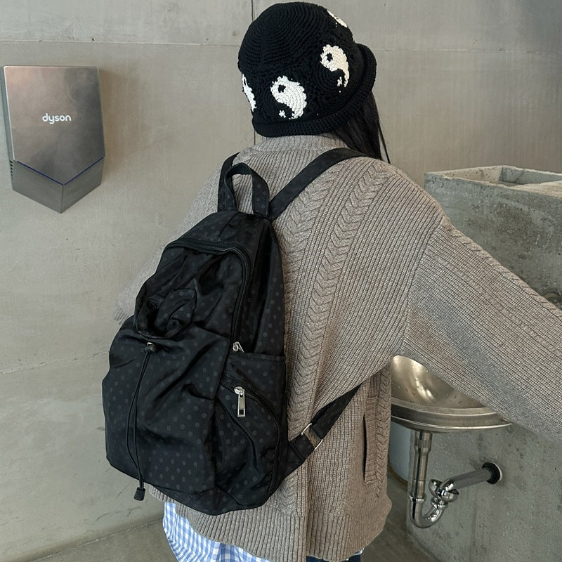Leisure backpack with functional folding technique and multiple outer pockets Stornfield