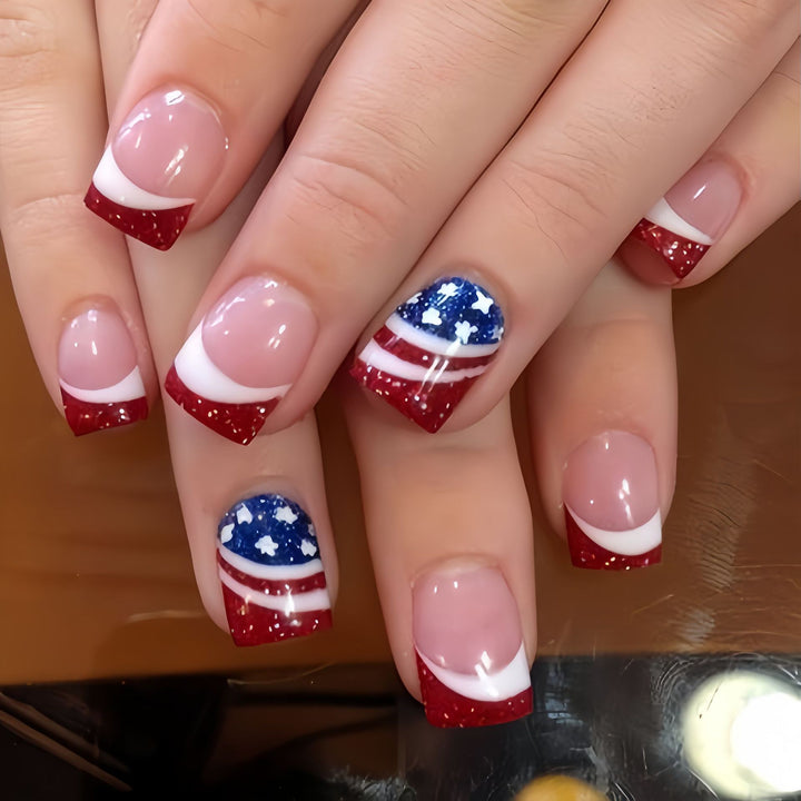 Themed Press-On Nail Art Stornfield