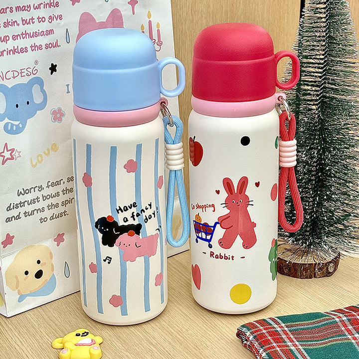 Women's insulated bottle with cheerful polka dot pattern Stornfield