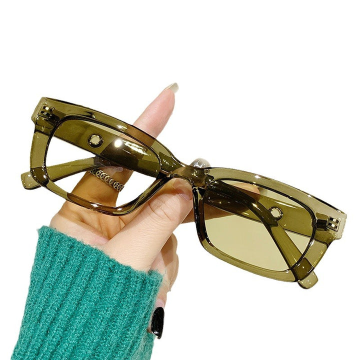 Women's modern, geometric sunglasses with stylish, sturdy frame Stornfield