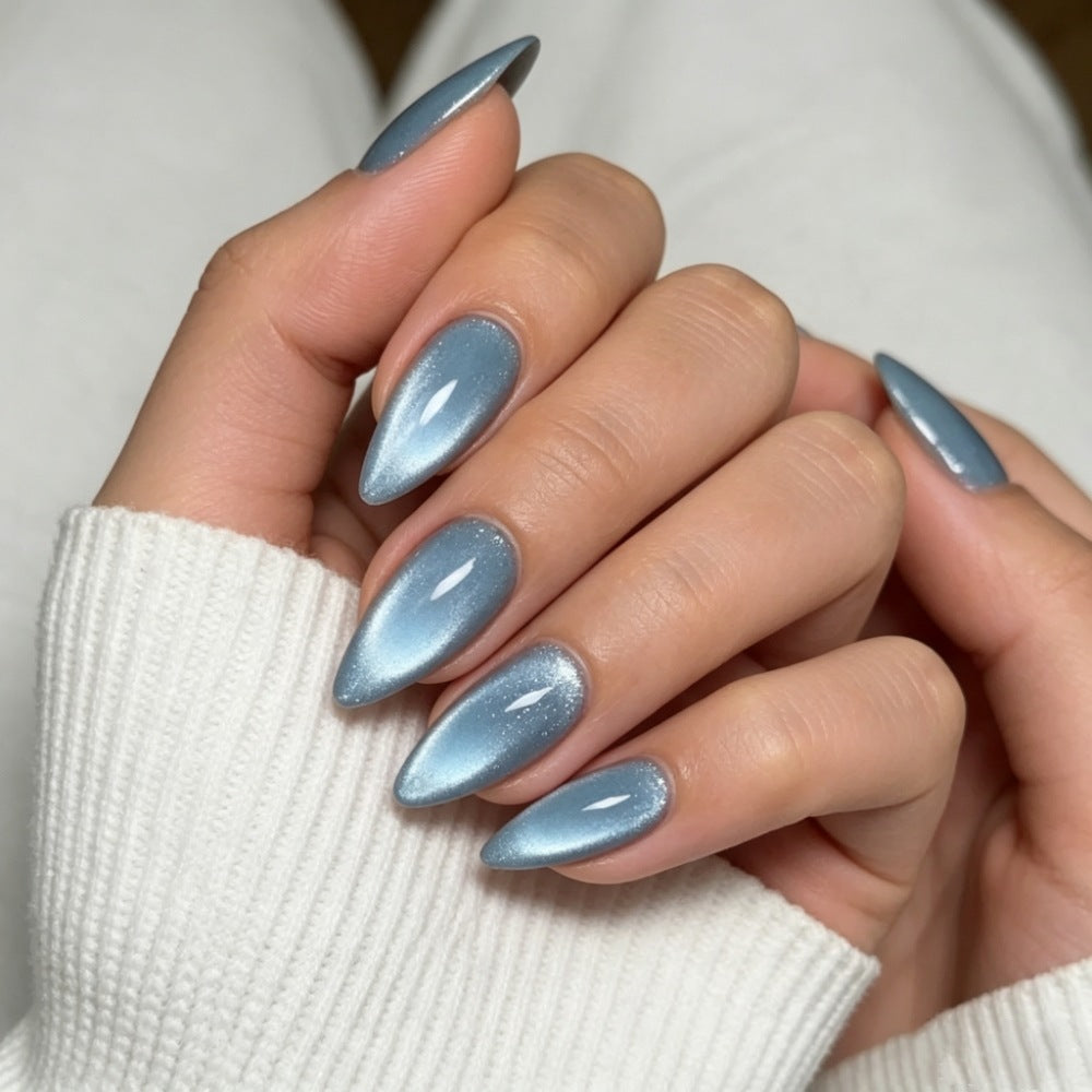 Stiletto Press-On Nail Set with Glossy Gradient Finish Stornfield